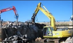 Demolición de puente